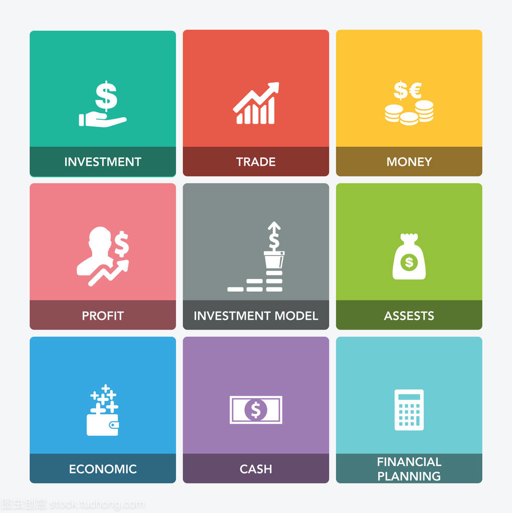 财富管理图标集在投资管理中的应用与意义